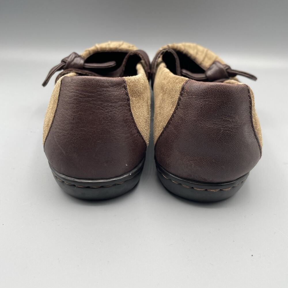 Born Mary Jane Shoe Size 7 Brown Suede Leather Prairie Twee Academia Twee Modest - Picture 8 of 10
